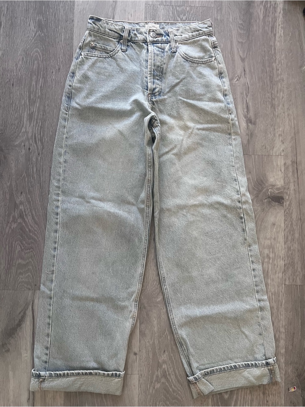 Z Supply Lou  High-Rise baggy 24 - Picture 4 of 7